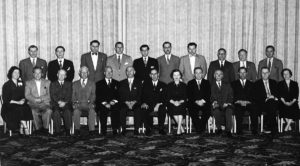 1950 UNA Members posing for group photo