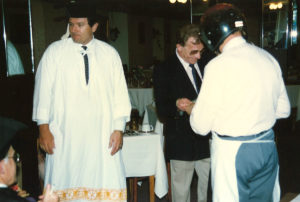 1978 UNA General Assembly Meeting - Male members performing a skit