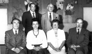 1983 Soyuzivka Annual General Assembly Meeting Small Group Photo