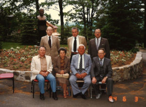 1984 UNA members gathered for a group photo at Soyuzivka Ukrainian Heritage Center