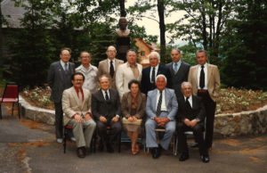 1984 UNA members gathered for a group photo at Soyuzivka Ukrainian Heritage Center