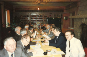 1984 UNA Members in a meeting in the Soyuzivka Library