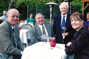 2005 UNA General Assembly Meeting Members enjoying a glass of wine at the Tiki Bar