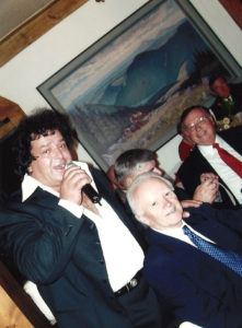 2005 UNA General Assembly Meeting Members enjoying singer's performance