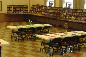 2005 UNA General Assembly Meeting Set Up