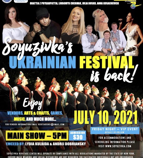 Soyuzivka 2021 Festival
