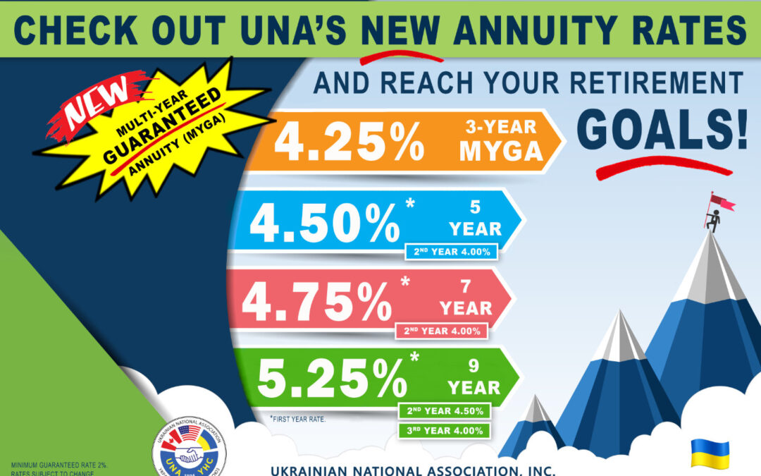 CHECK OUT UNA’S NEW ANNUITY RATES