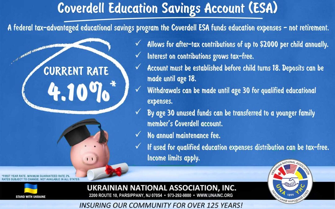 UNA Coverdell Education Savings Account (ESA)